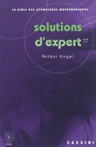 Couverture du livre Solutions d'expert tome 2 de Arthur Engel