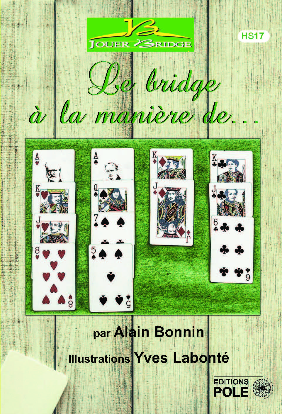 Couverture du livre Le bridge à la manière de de Bonnin