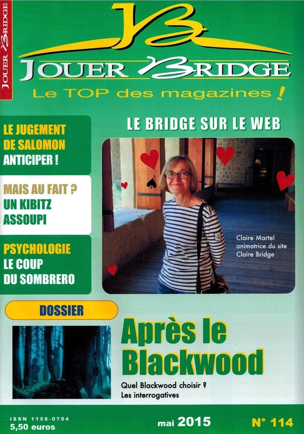 Couverture du magazine Numéro 114 Jouer Bridge -  Après le Blackwood