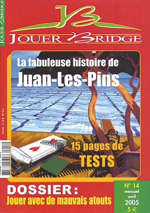 Couverture du magazine Numéro 14 Jouer Bridge - Jouer avec de mauvais atouts