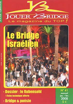 Couverture du magazine Numéro 41 Jouer Bridge - Le Rubensohl