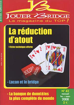 Couverture du magazine Numéro 42 Jouer Bridge - La réduction d'atout