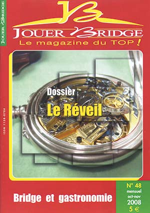 Couverture du magazine Numéro 48 Jouer Bridge - Le réveil