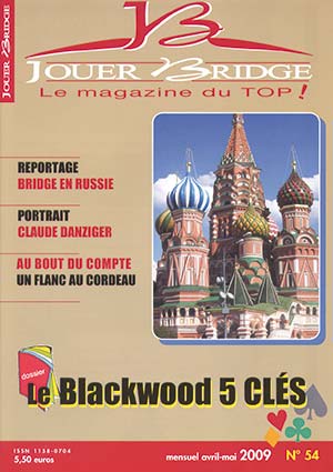 Couverture du magazine Numéro 54 Jouer Bridge - Blackwood 5 clés