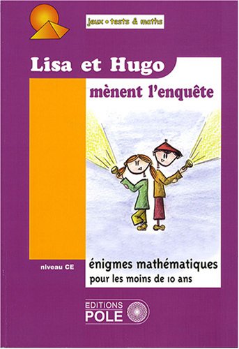 Couverture du livre Lisa et Hugo mènent l’enquête (Niveau CE) de Audrey Candeloro