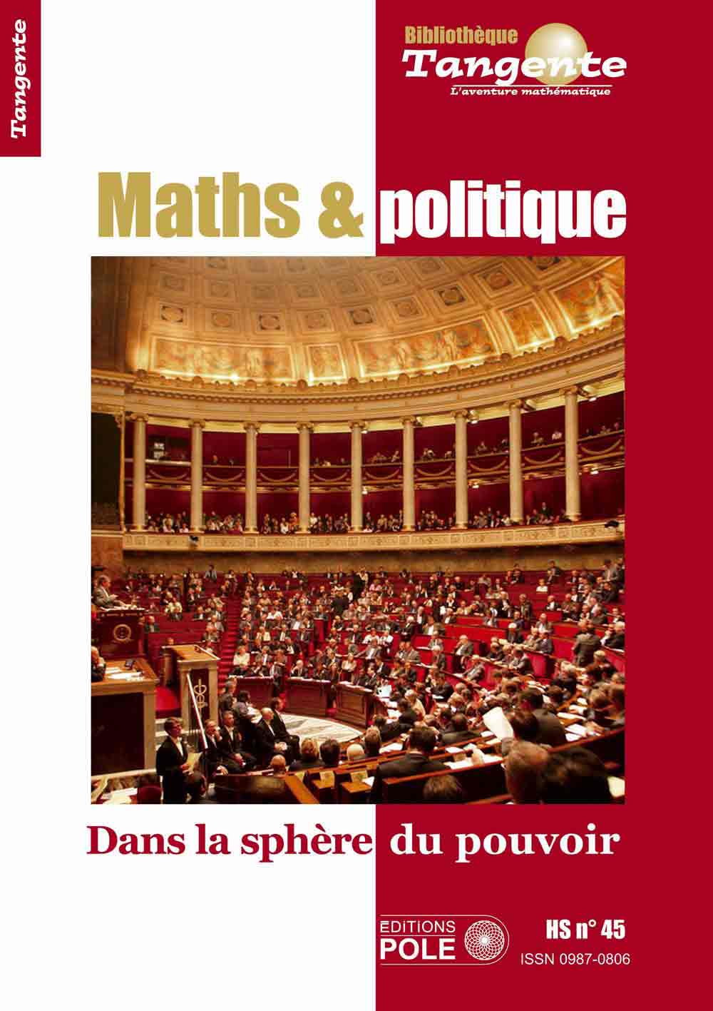 Couverture du livre BIB 45 / Maths et politique de Gilles Cohen