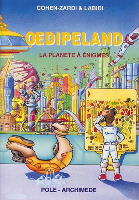 Couverture du jeu Oedipeland, la planète à énigmes
