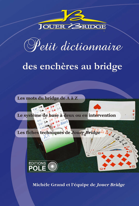 Couverture du livre Petit dictionnaire des enchères au bridge