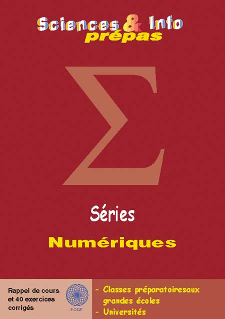 Couverture du livre Séries numériques de Collectif