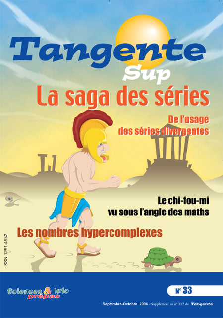 Couverture du magazine Tangente Sup 33 - La Saga des séries
