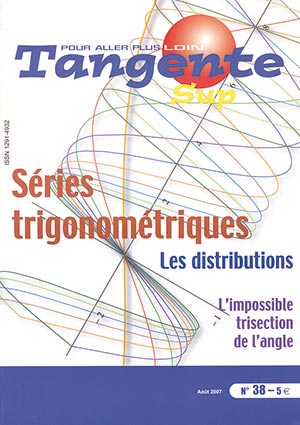 Couverture du magazine Tangente Sup 38 - Séries Trigonométriques