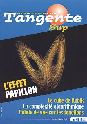 Couverture du magazine Tangente Sup 47 - L'effet Papillon