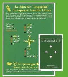 Lot bridge exceptionnel :  36 fiches Jouer bridge + 3 cahiers du Squeeze + 8 fiches et jeu de cartes - image 5