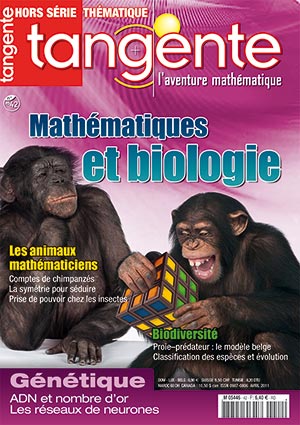 Couverture du magazine Tangente Hors-Série Thématique 42 - Mathématiques et Biologie