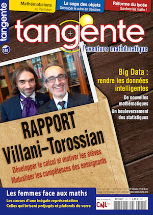 Couverture du magazine Numéro 181 Tangente magazine - Big Data : rendre les données intelligentes